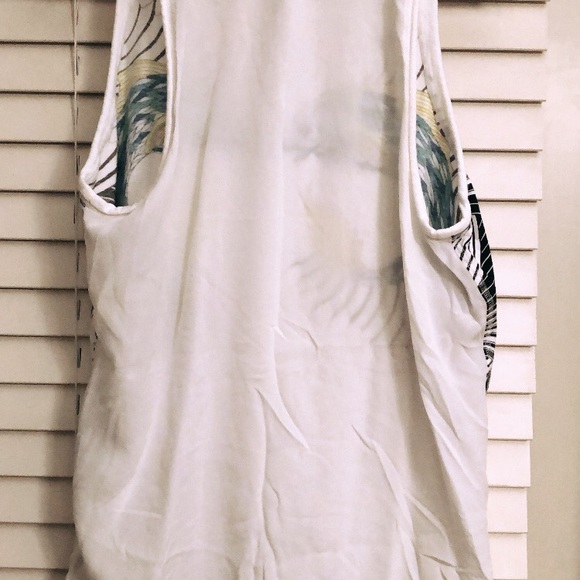 3.1 Phillip Lim white cotton bejeweled sleeveless top - Picture 3 of 3